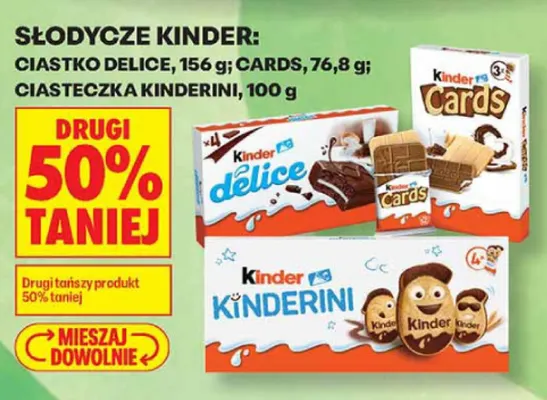 Ciastko Kinder Delice promocja w Biedronka