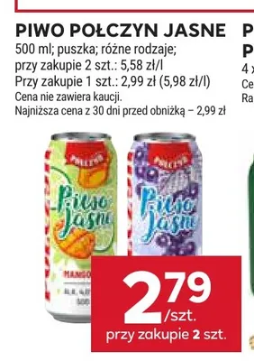 Piwo Połczyn promocja w Stokrotka