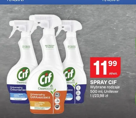 Spray czyszczący Cif promocja w Chorten