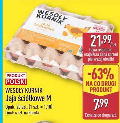 Jajaściółkowe M Wesoły Kurnik promocja w Aldi