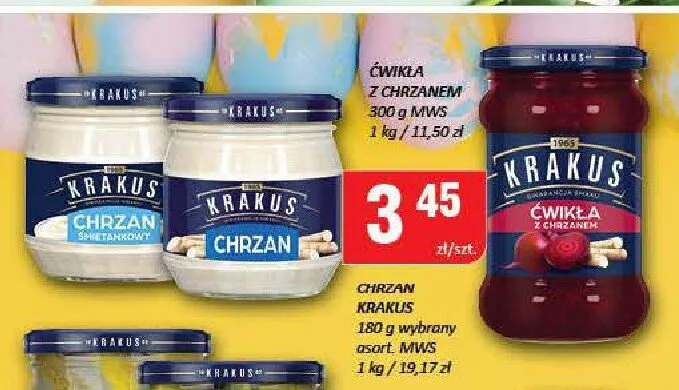 Chrzan kremowy promocja w Chorten