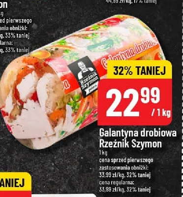 Galantyna drobiowa Rzeźnik Szymon promocja w POLOmarket