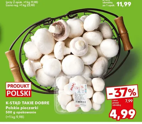 Polskie pieczarki K-Stąd Takie Dobre promocja w Kaufland
