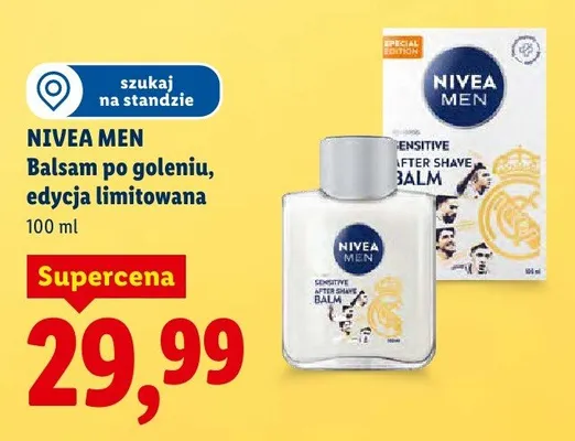 Balsam po goleniu, edycja limitowana promocja w Lidl