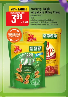 Bajgle Lajkonik Dobry Chrup promocja w POLOmarket