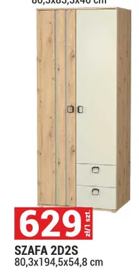 Szafa 2D2S Camari promocja w Merkury Market