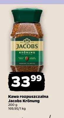 Kawa rozpuszczalna Jacobs Krönung promocja w Netto