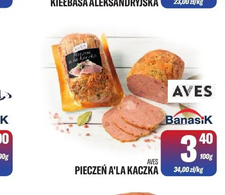 Pieczeń a'la kaczka Aves promocja w Tomi Markt