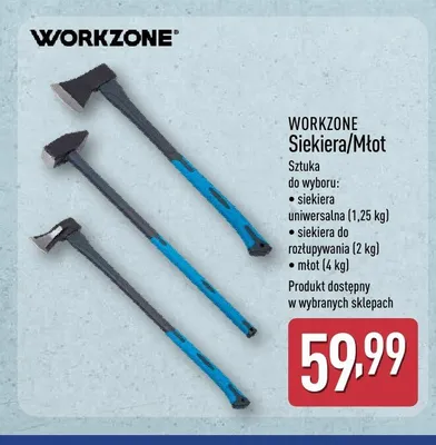 Młot WORKZONE 4kg promocja w Aldi