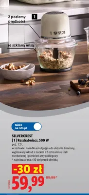 Rozdrabniacz Silvercrest promocja w Lidl