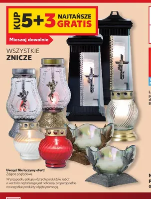 Znicze promocja w Kaufland
