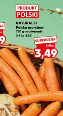 Polska marchew promocja w Kaufland