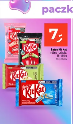 Baton Kit Kat The Hero promocja w Dealz