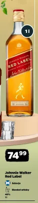 Whisky Johnnie Walker Red Label promocja w Netto