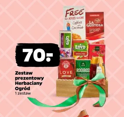 Zestaw prezentowy Herbaciany Ogród promocja w Netto