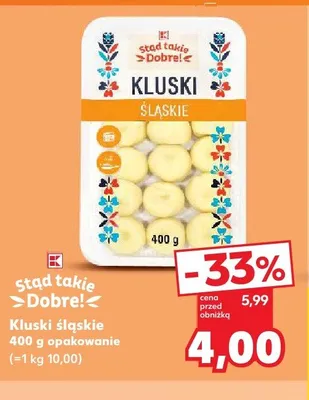 Kluski śląskie Stąd takie Dobre! promocja w Kaufland