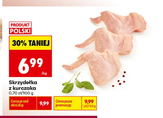 Skrzydełka z kurczaka promocja w Biedronka