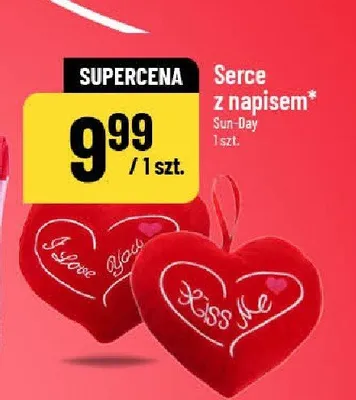 Serce z napisem promocja w POLOmarket