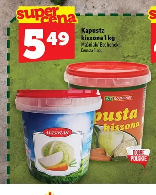 Kapusta kiszona A.T. Bochenek promocja w TOPAZ
