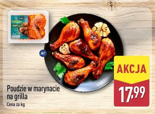 Podudzia w marynacie na grilla promocja w Aldi