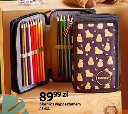 Piórnik z wyposażeniem Paperdot Cappy Classes promocja w Empik