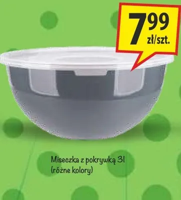 Miseczka z pokrywką 3l promocja w Arhelan