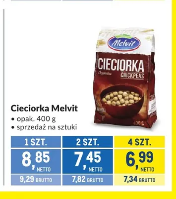 Cieciorka Melvit promocja w Makro