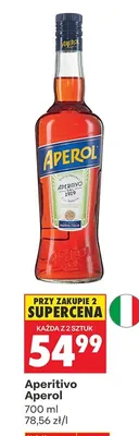 Likier Aperitivo Aperol promocja w Biedronka
