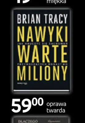 Książka Nawyki warte miliony Brian Tracy promocja w Empik