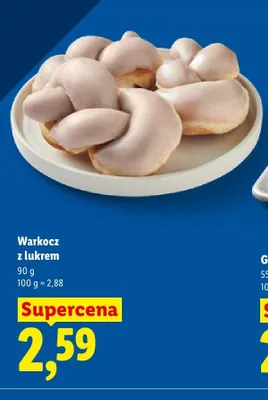 Warkocz z lukrem promocja w Lidl