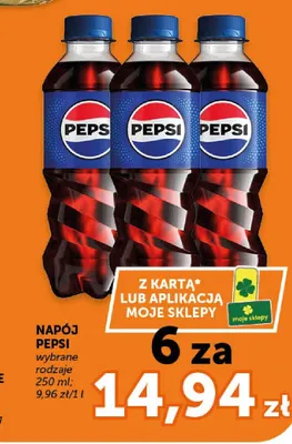 Napój PEPSI promocja w Euro Sklep