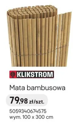 Mata bambusowa promocja w Castorama