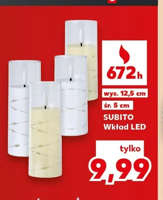 Wkład LED Subito promocja w Kaufland