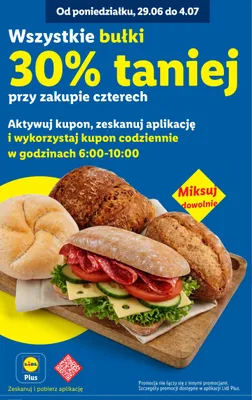Bułka grahamka promocja w Lidl