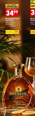 Brandy Shustov V.V.S.O.P. promocja w Biedronka