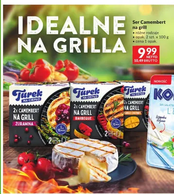 Ser Camembert na grill żurawina Turek promocja w Makro