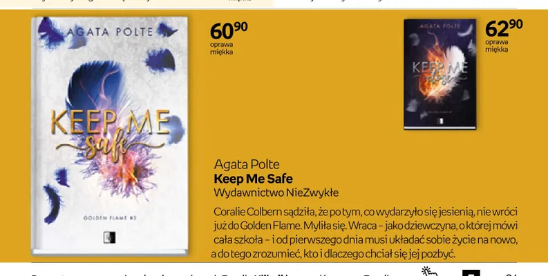 Książka Keep Me Safe Agata Polte promocja w Empik