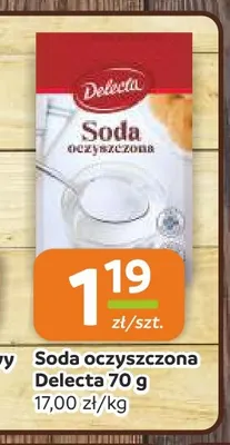 Soda oczyszczona Delecta promocja w Gama