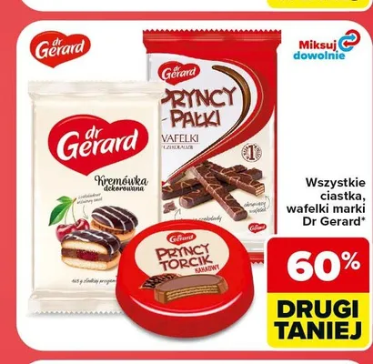 Wafelki Pryncypałki Dr Gerard promocja w Carrefour Market