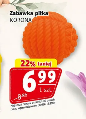 Zabawka piłka Korona promocja w Prim Market