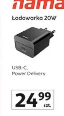Ładowarka 20W USB-C Power Delivery promocja w Auchan