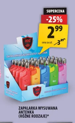 Zapalarka wysuwana antenka Kost promocja w Arhelan