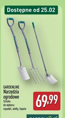 Narzędzia ogrodowe promocja w Aldi