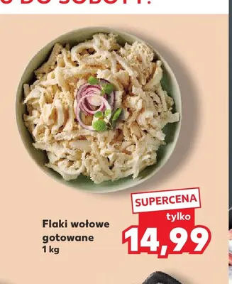 Flaki wołowe gotowane promocja w Kaufland