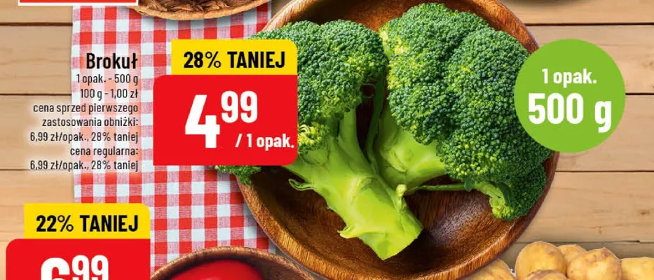 Brokuł promocja w POLOmarket