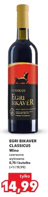 Wino czerwone wytrawne Classicus 0,75 l promocja w Kaufland