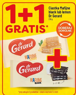 Ciastka Mafijne lemon Dr Gerard promocja w POLOmarket