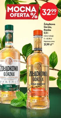 Wódka Gorzka Z Mięta promocja w Żabka