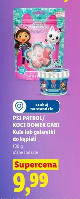 Kula do kąpieli Koci Domek Gabi promocja w Lidl