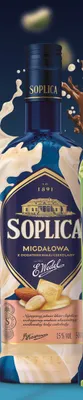 Likier Soplica Migdałowa z dodatkiem białej czekolady E.Wedel 15% promocja w Lidl
